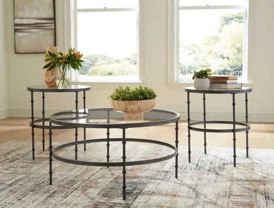 Kellyco Occasional Table Set of 3 - HER Home Design Boutique